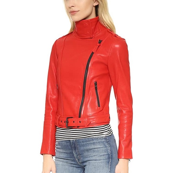 Mackage Hania Moto Leather Jacket - Picture 3 of 6